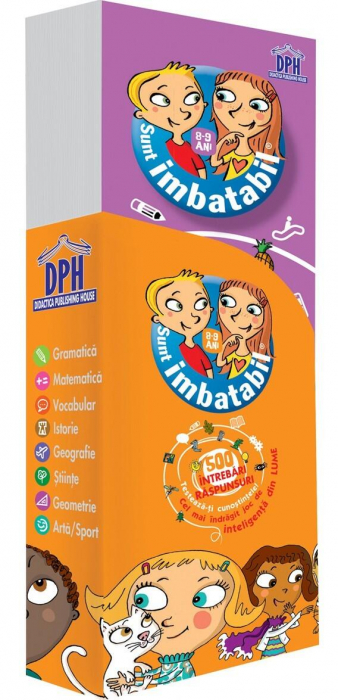 DPH Sunt Imbatabil Joc Educativ 8-9 Ani