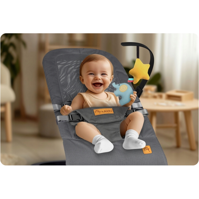 Balansoar Nukido 2in1 Pliabil - Comfort Sigur - imagine 2