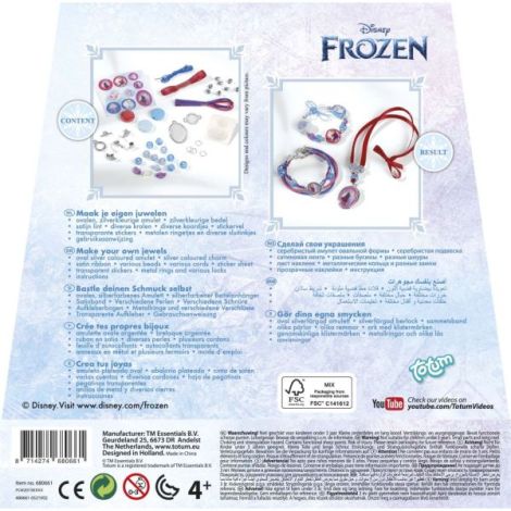 Set DIY Bratari Frozen Ana & Elsa | Totum - imagine 4