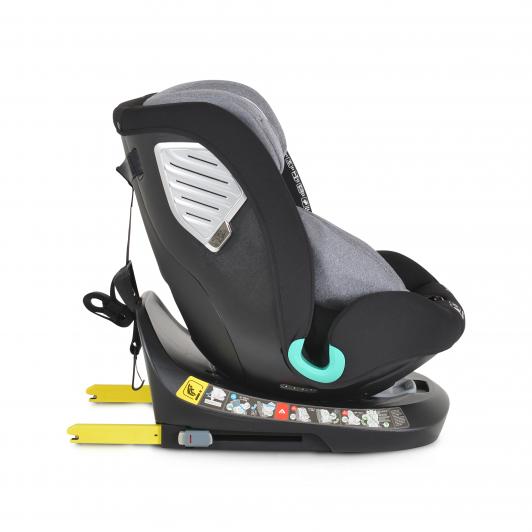 Scaun Auto Cangaroo Quill i-Size, Rotativ 360°, Grey - imagine 2