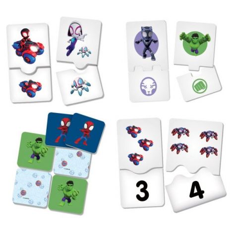 Set 10 Jocuri Educative Lisciani Spider-Man
