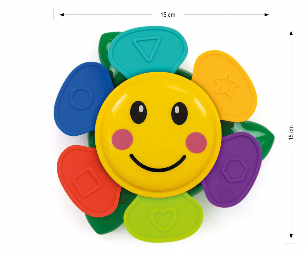 Milly Mally Jucarie Baie Stacking Flower 6 Cupe - imagine 4