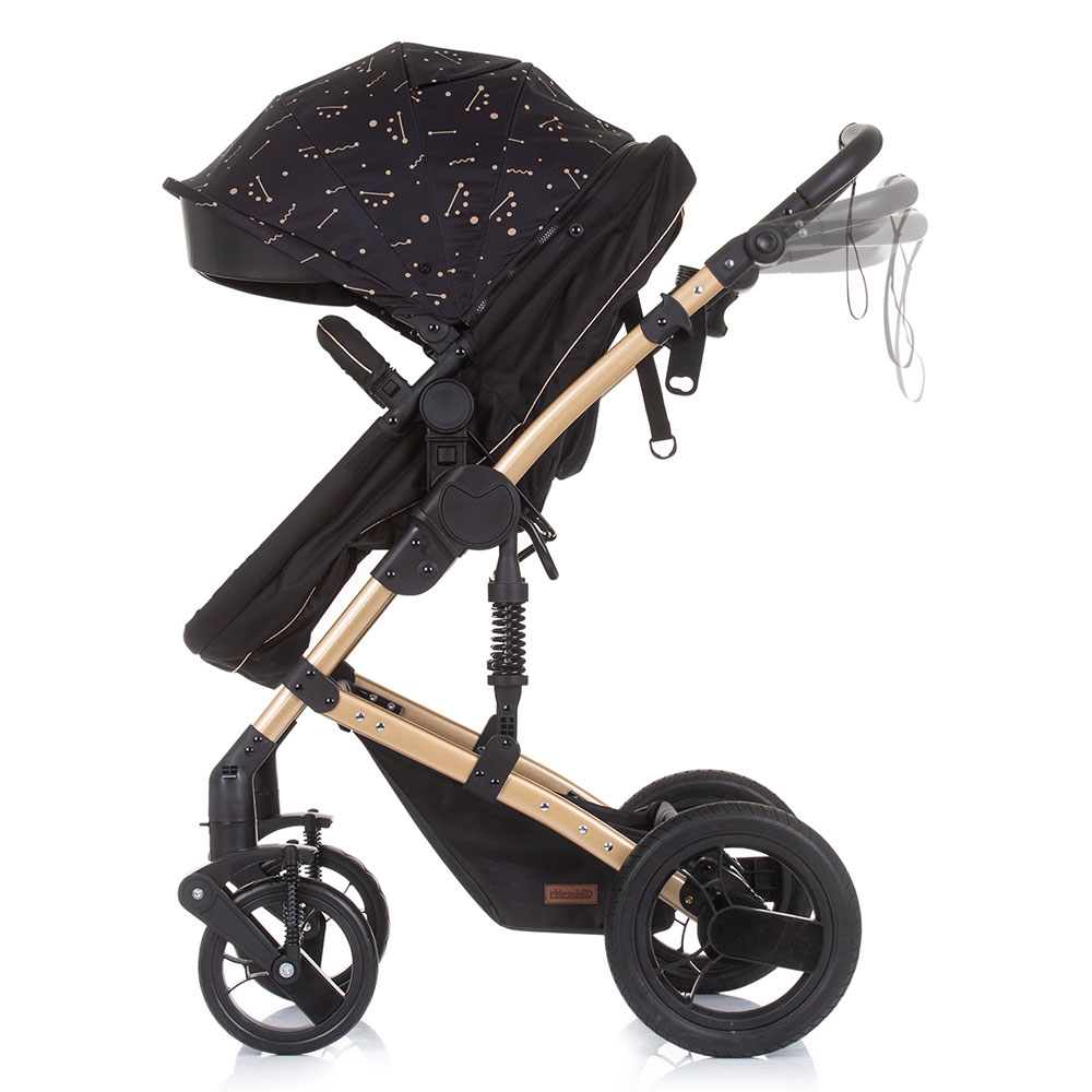 Carucior Chipolino Camea 2 in 1 Ebony, 0-15kg - imagine 4