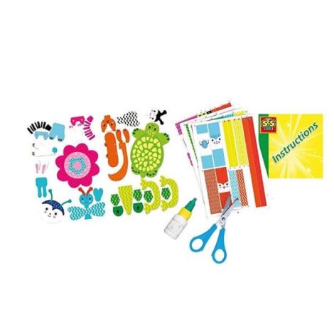 Set creativ Tehnici cu hartie Ses Creative | 11 figurine - imagine 3