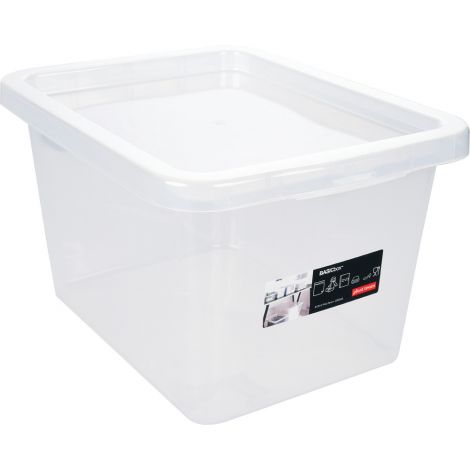 Cutie depozitare Moje Bambino 15L transparenta - imagine 6