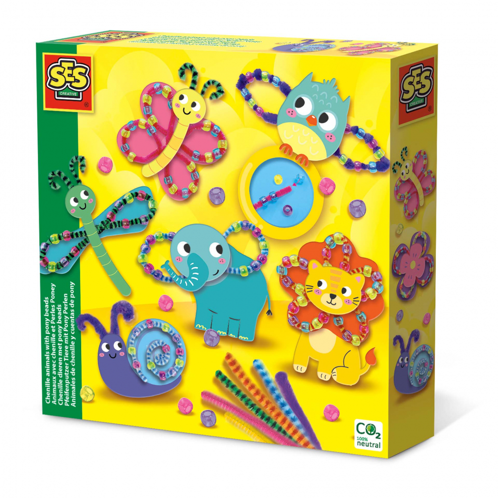 Kit Animale cu Margele Ses Creative | Creativitate