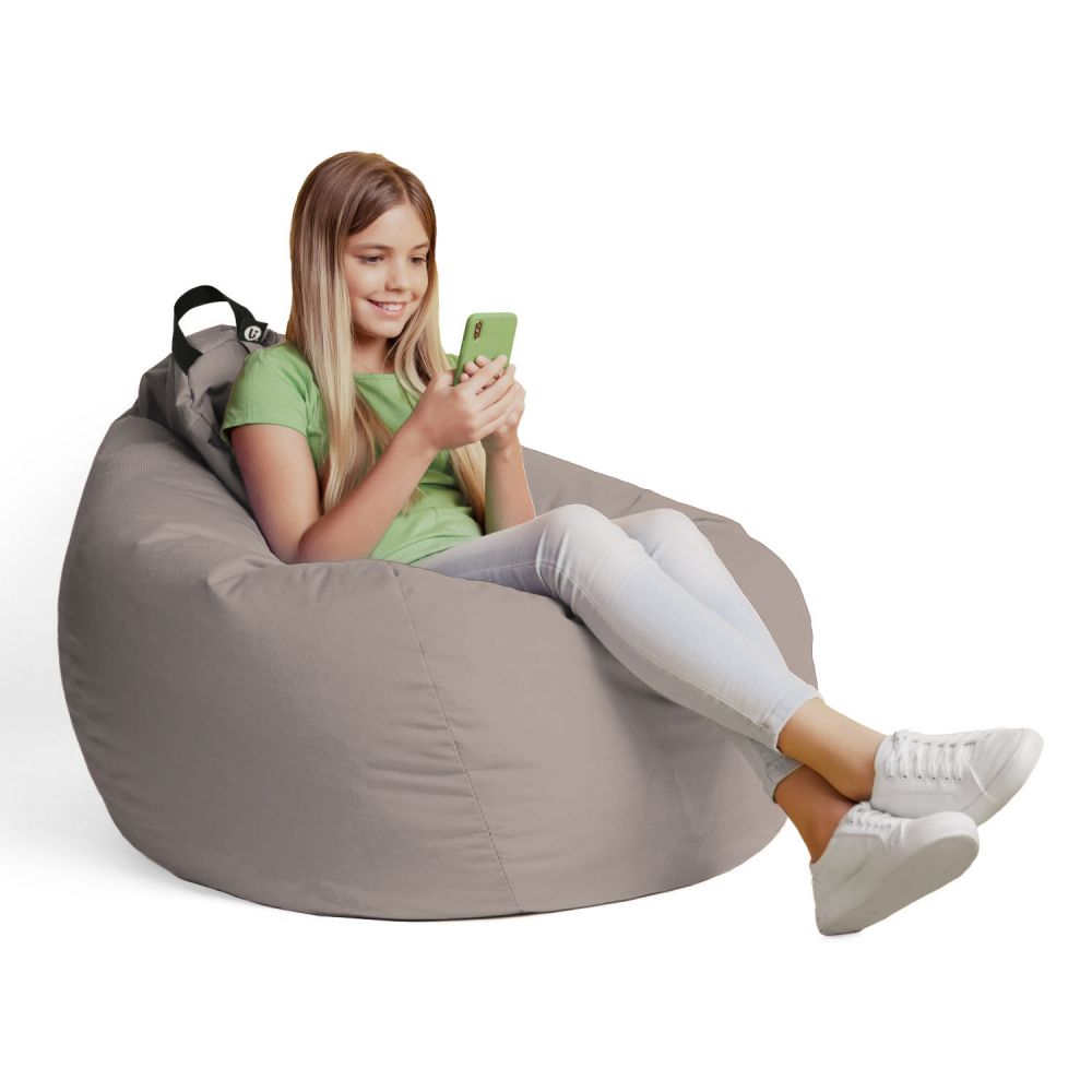 Husă Puf Bean Bag Para XL Taupe | Updeco - imagine 4