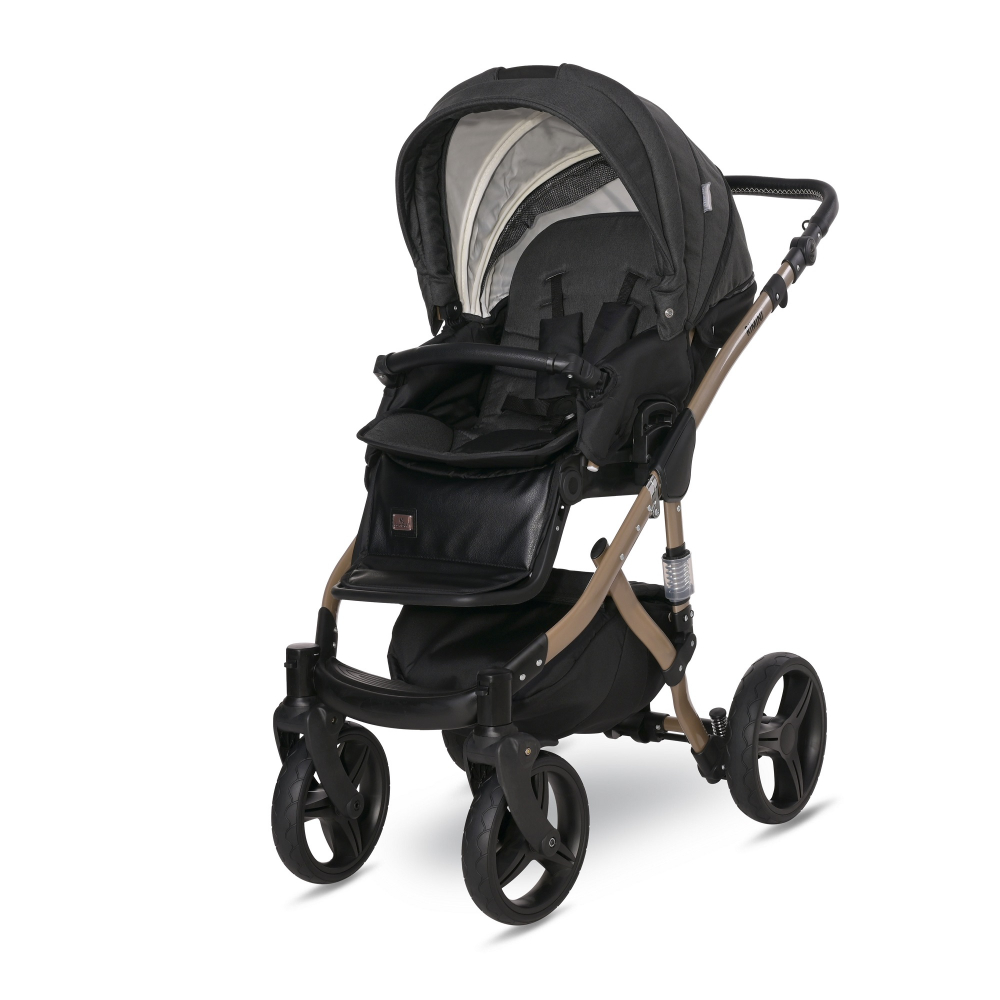 Carucior 2 in 1 Lorelli Rimini Premium Black