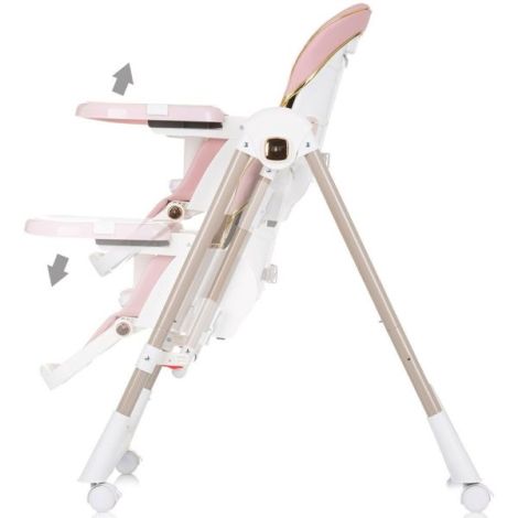 Scaun de masă Chipolino 2in1 flamingo - imagine 5