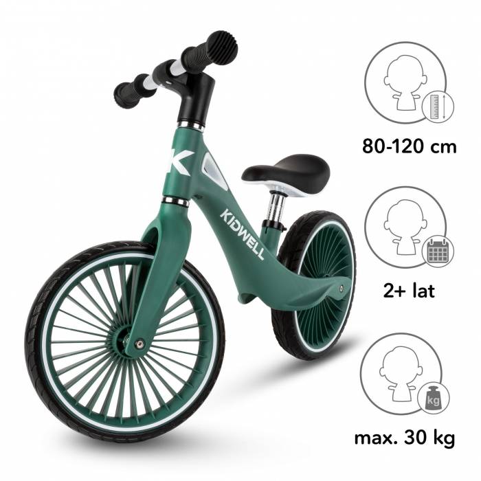 Kidwell NIX Verde - Bicicletă fără pedale - imagine 5