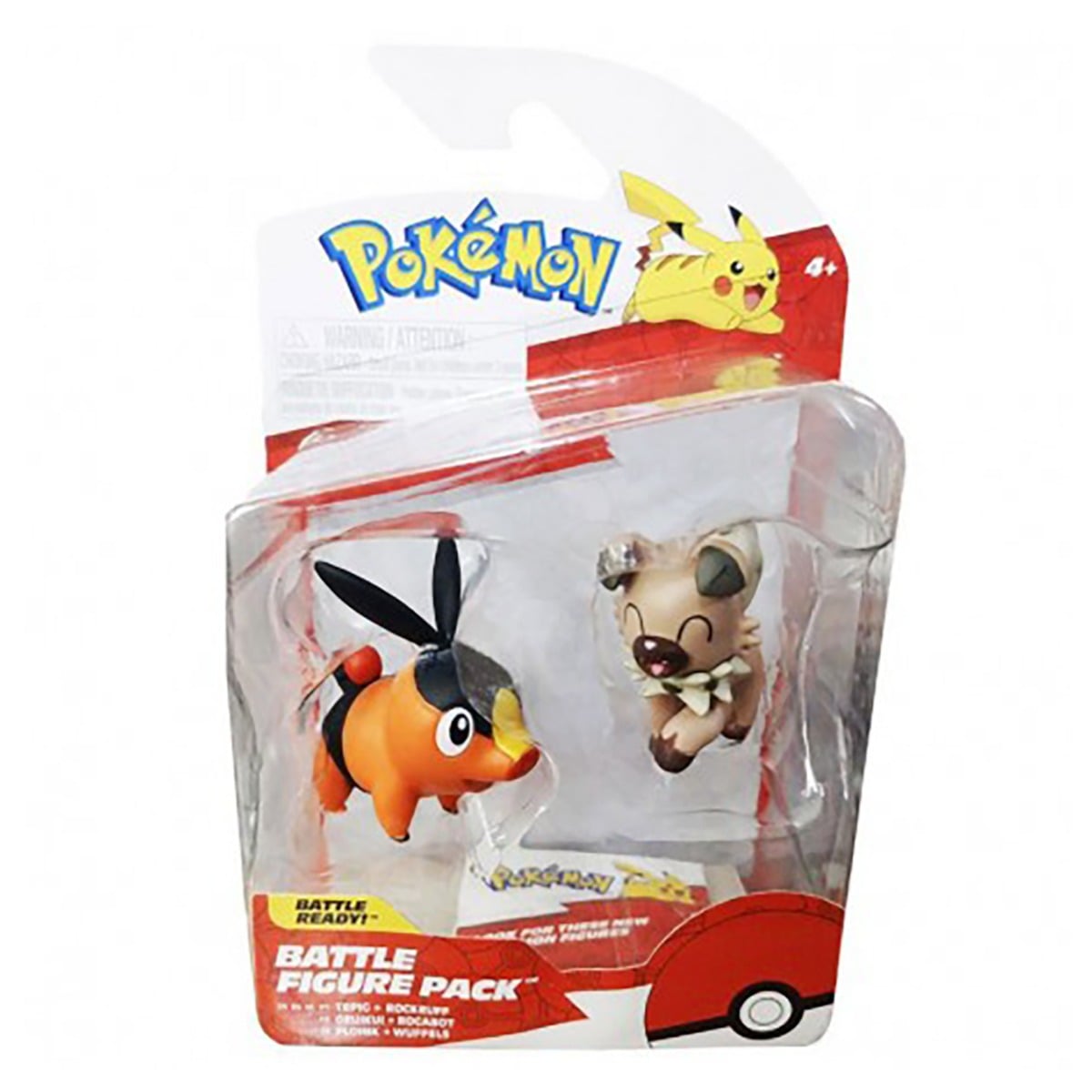 Set Figurine Pokemon S2 Tepig & Rockruff