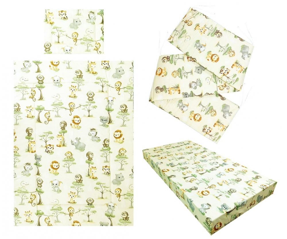 Lenjerie Nichiduta Monkey 4 piese bumbac - imagine 2