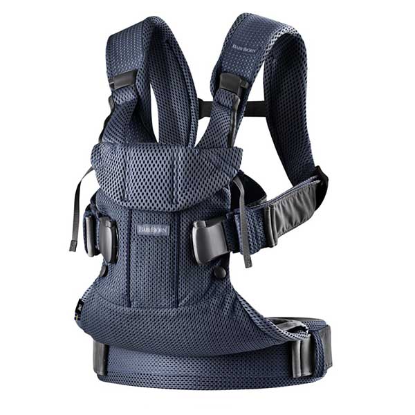 BabyBjorn One Air Navy - Marsupiu Ergonomic Premium - imagine 8
