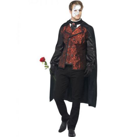 Costum Fantoma de la Opera Smiffys | Halloween Elegant