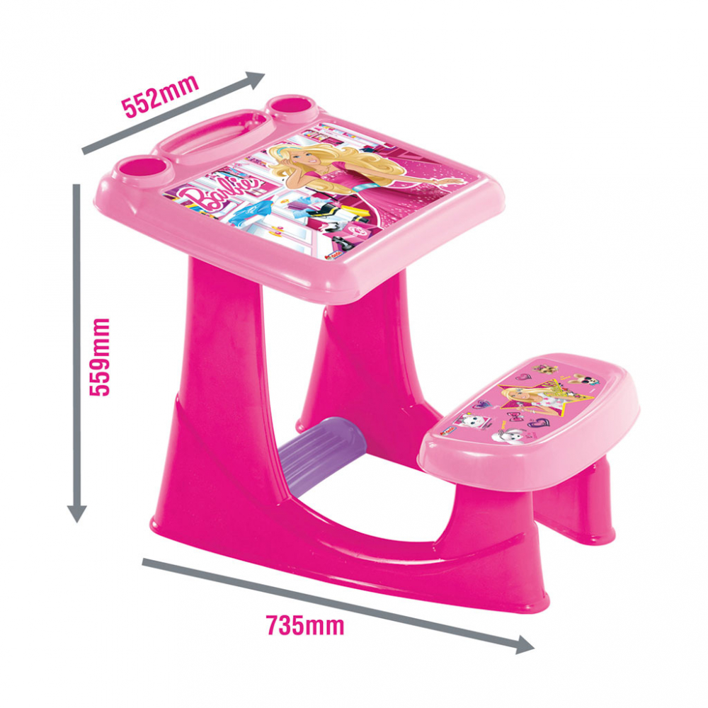 Pupitru Barbie Pink Dede | Masuță Drawing - imagine 5