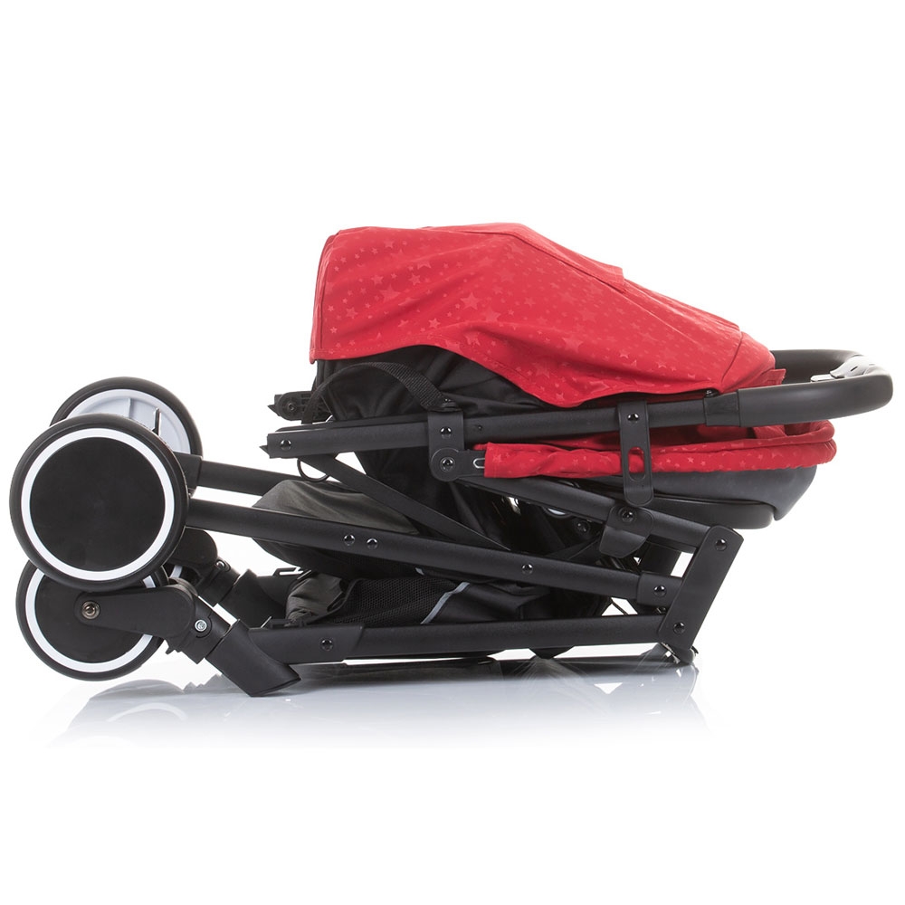 Carucior Sport Chipolino Clarice Poppy, Compact 0-15kg - imagine 3