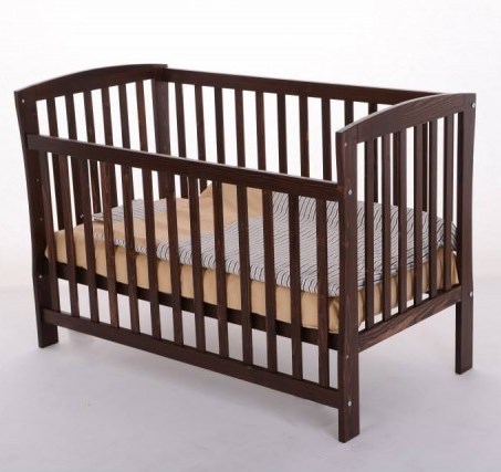 Patut Bebe Junior DeLuxe Mesterel, Lemn Masiv - imagine 14
