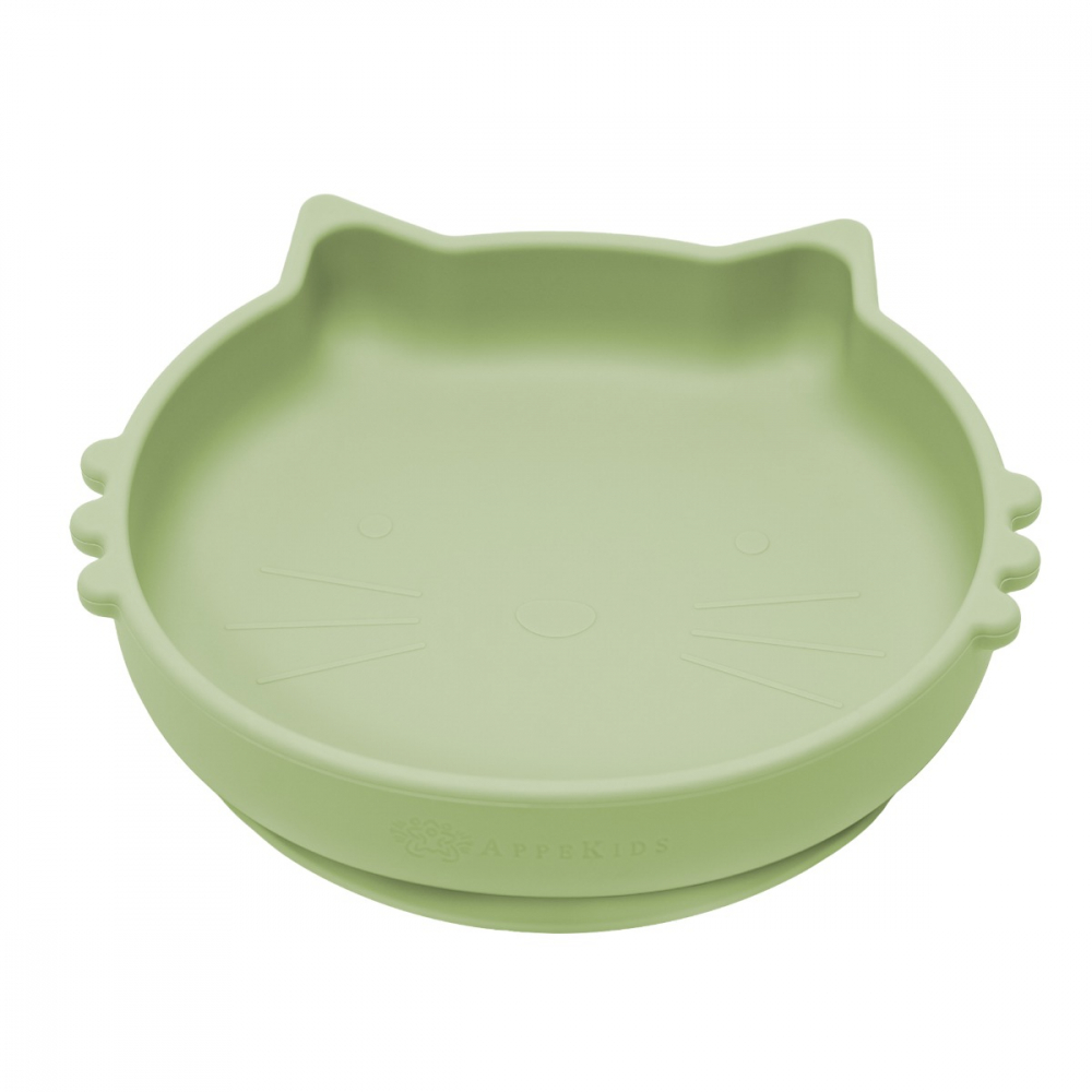 Bol Silicon AppeKids Kitty II Raw Green | Sigur - imagine 6