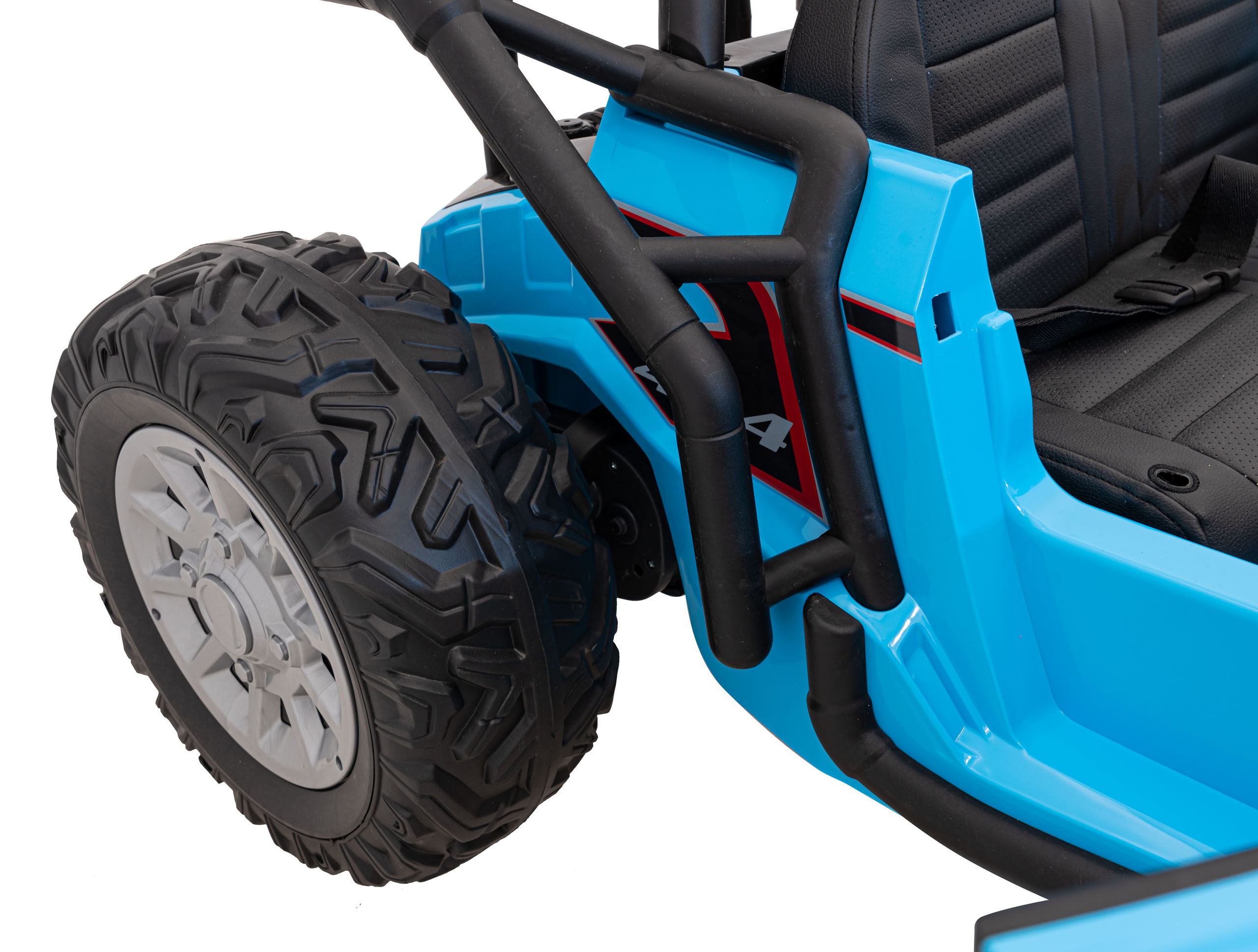 UTV Electric 2 Copii Buggy Racing 24V Albastru - imagine 3