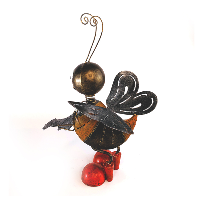 Decoratiune Metalica Albina Chitara Gradina - imagine 2