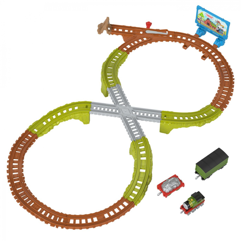 Set Tren Thomas Whiffs Recycling Run | Mattel