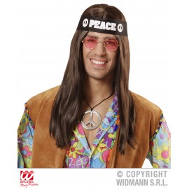 Set Hippie Carnaval Widmann | Accesorii Complete - imagine 2