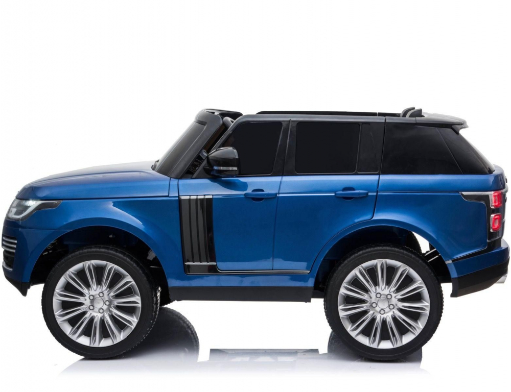 Mașinuță Electrică Land Rover 12V 2 Locuri Albastră - imagine 5