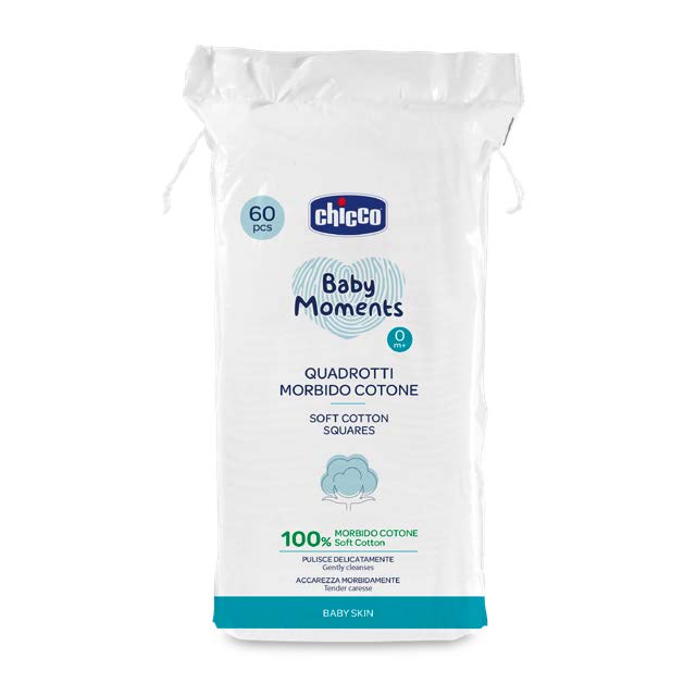 Dischete bumbac Chicco Baby Skin 60 buc