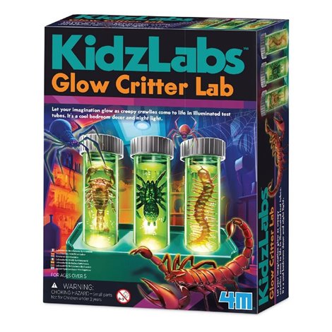 Kit Laborator Creaturi Fluorescente 4M | KidsLabs