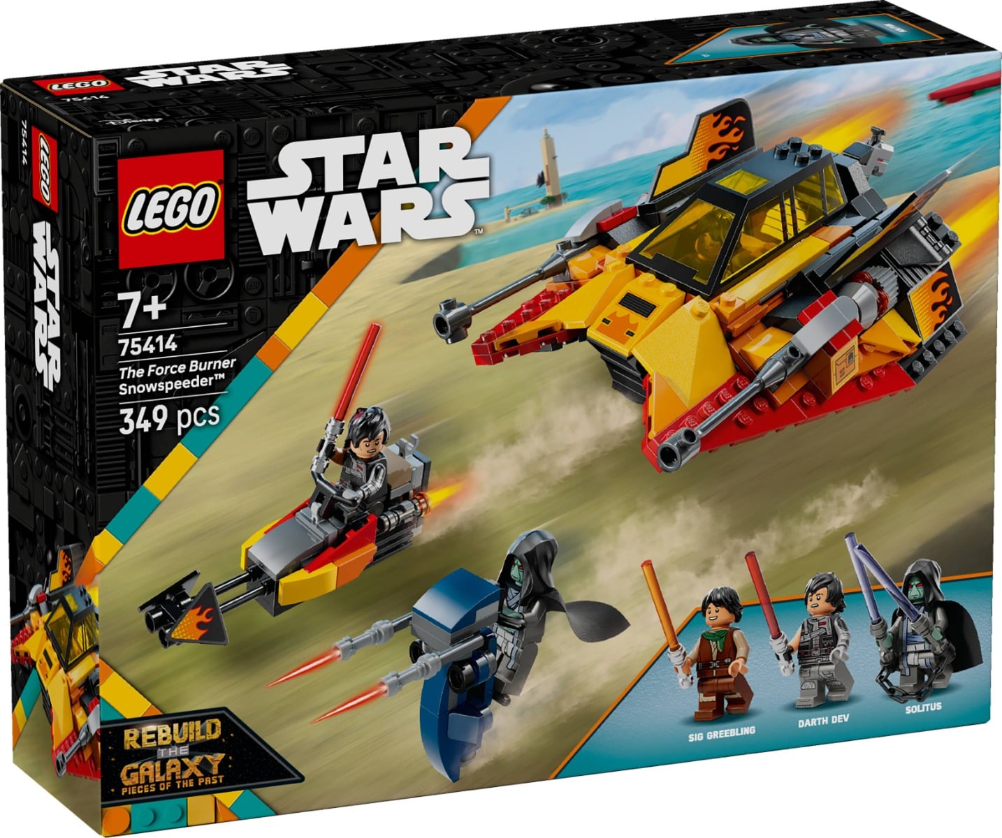 LEGO Star Wars Snowspeeder Inflacarat 75414 - 349 piese