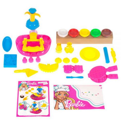 Barbie Set Patiserie Mega Creative, 24 Piese - imagine 2