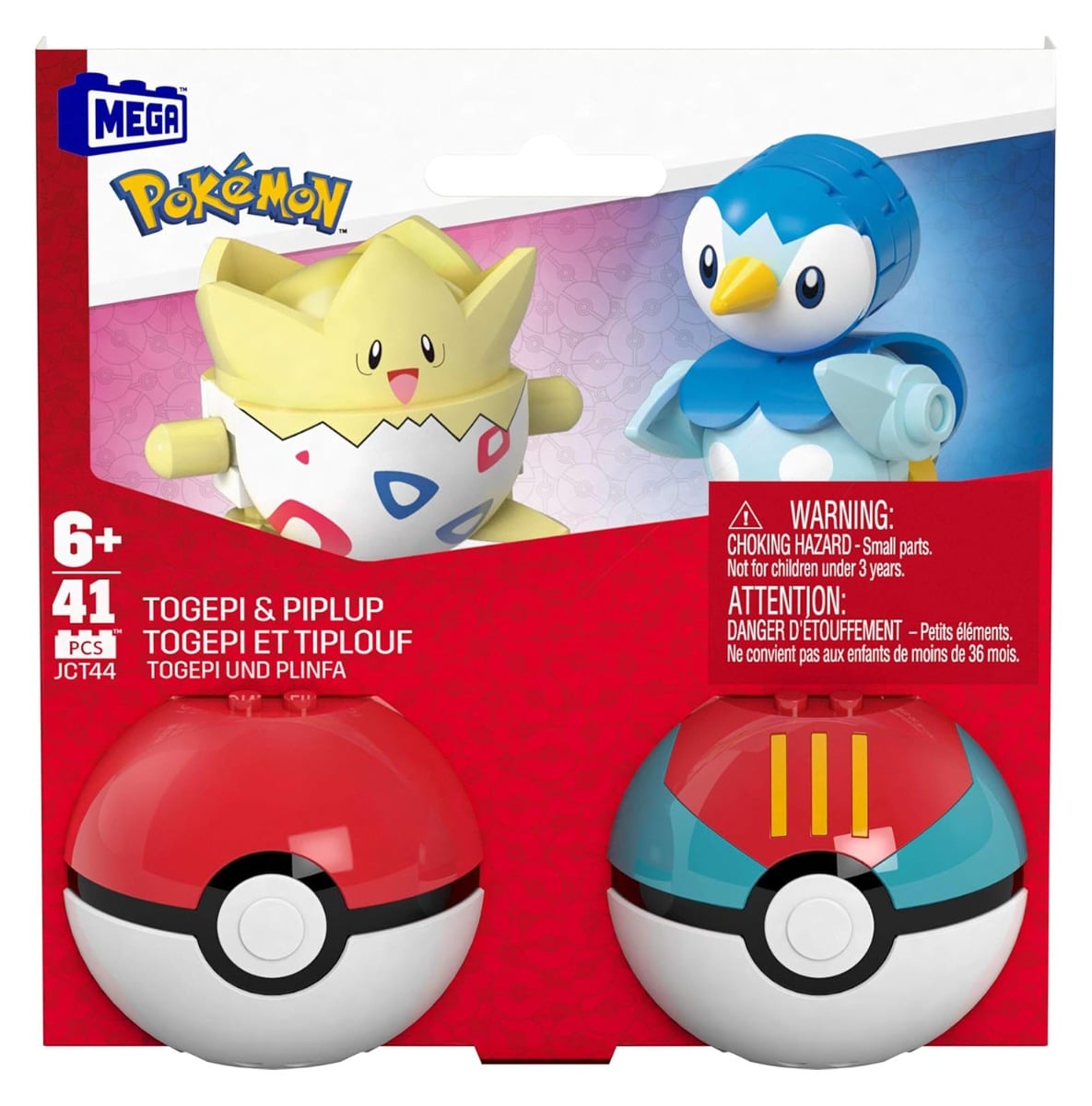 Set Constructie Pokemon Togepi & Piplup