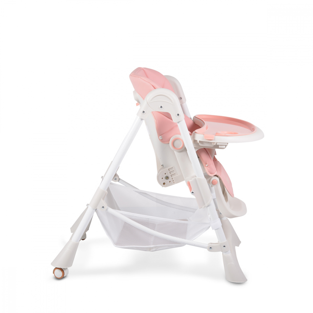 Scaun de masa Moni Chocolate Pink, Confortabil si Stabil - imagine 13