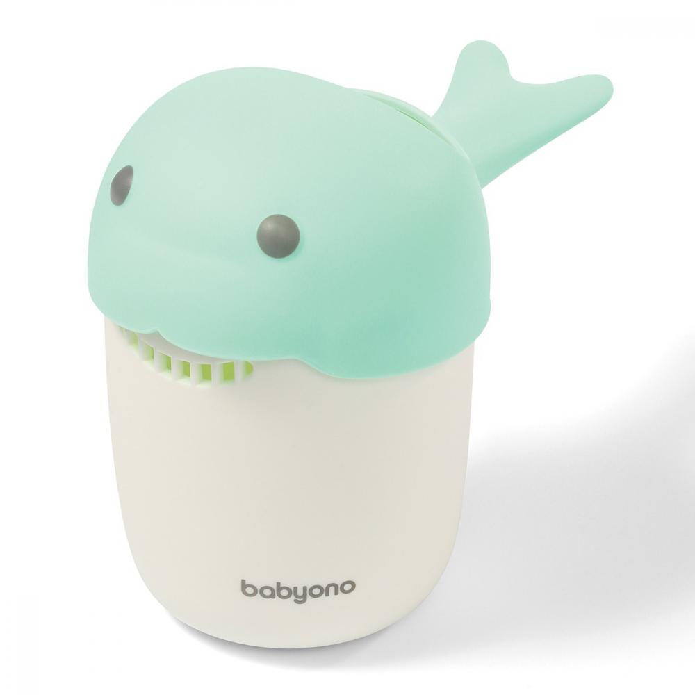 Baby Ono recipient clătire păr Whale Verde