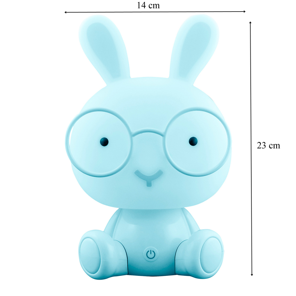 Lampa Veghe Iepuras Albastru Nicekids | Somn Linistit - imagine 3