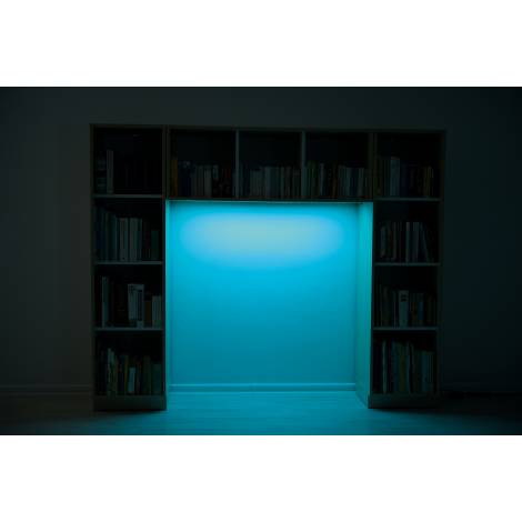 Biblioteca Qaudro Alb Moje Bambino cu Iluminare LED - imagine 7