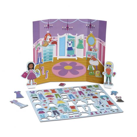 Set Magnetic Fashion Melissa & Doug, 99 Accesorii