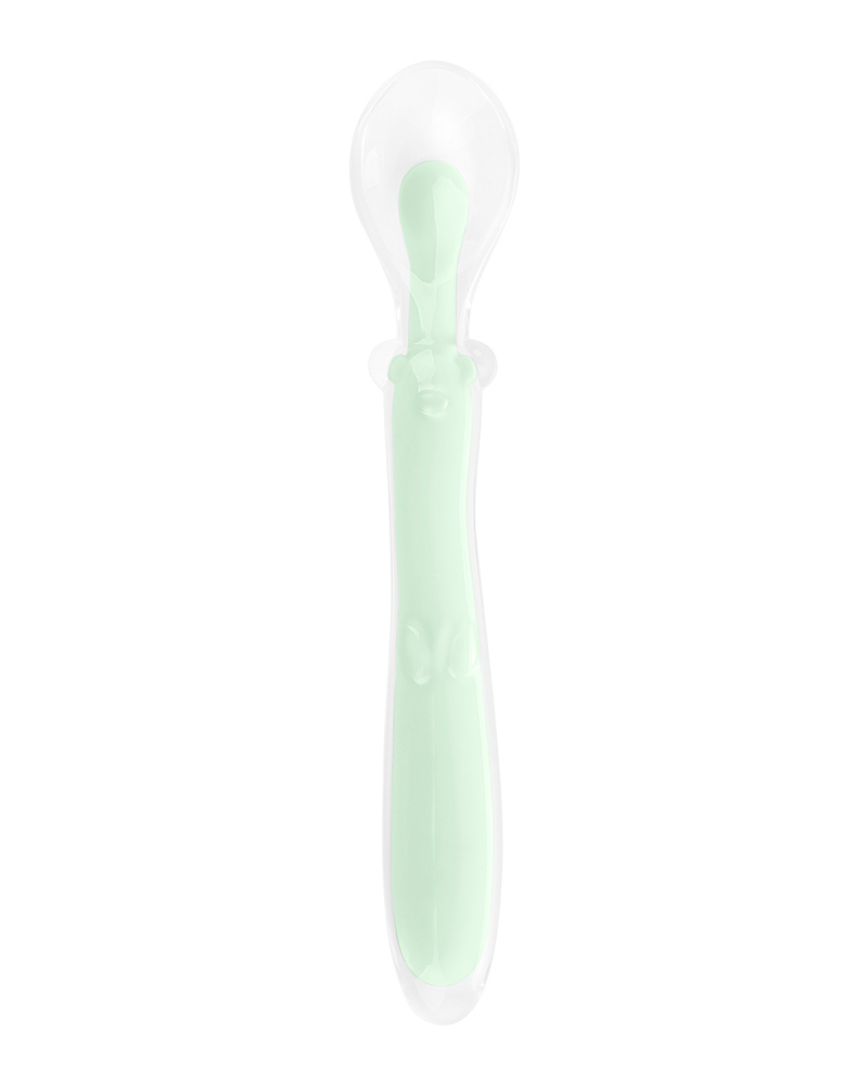 Linguriță Kikkaboo Ultrasoft Training Spoon, Mint - imagine 2