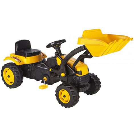 Tractor Pedale Pilsan Active cu Cupa Galben - imagine 3