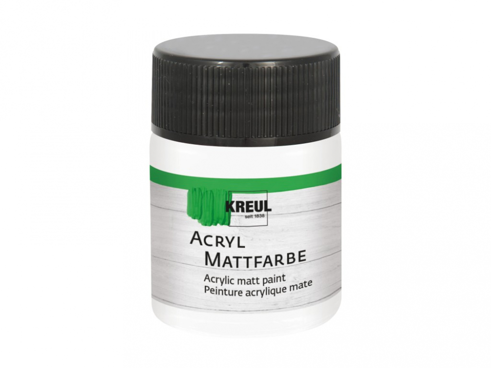 Vopsea Acrilică Mată Kreul, 50 ml, 28 Culori