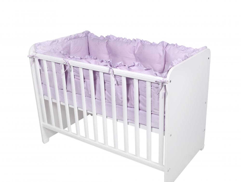 Set Protectii Pat Lorelli 4 piese, Violet