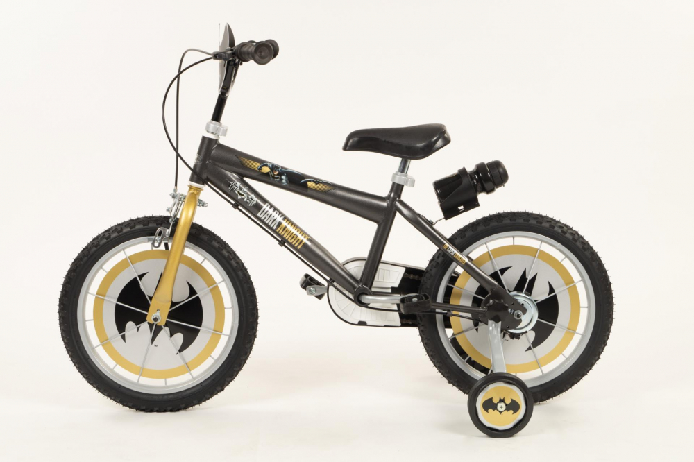 Bicicleta Toimsa Batman 16 inch, cu roti ajutatoare