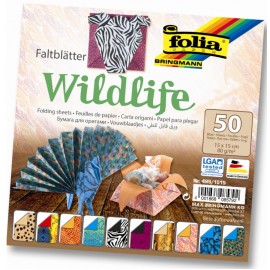 Set Hartie Origami 50 coli 15x15 cm Folia Paper - imagine 3