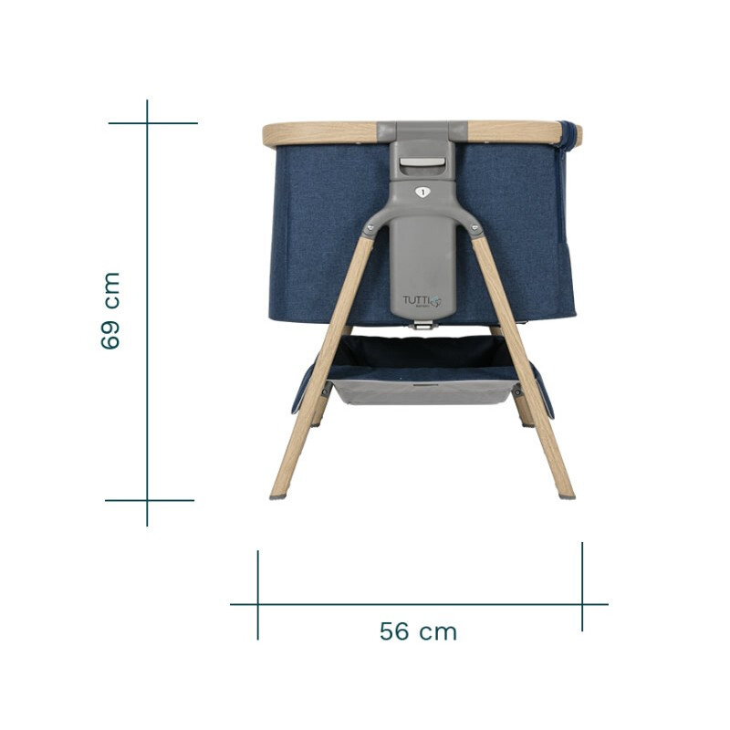 Patut 2in1 Tutti Bambini CoZee Co-sleeper - imagine 3