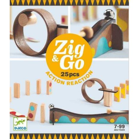 Djeco Zig & Go - Set Constructie Trasee Educativ