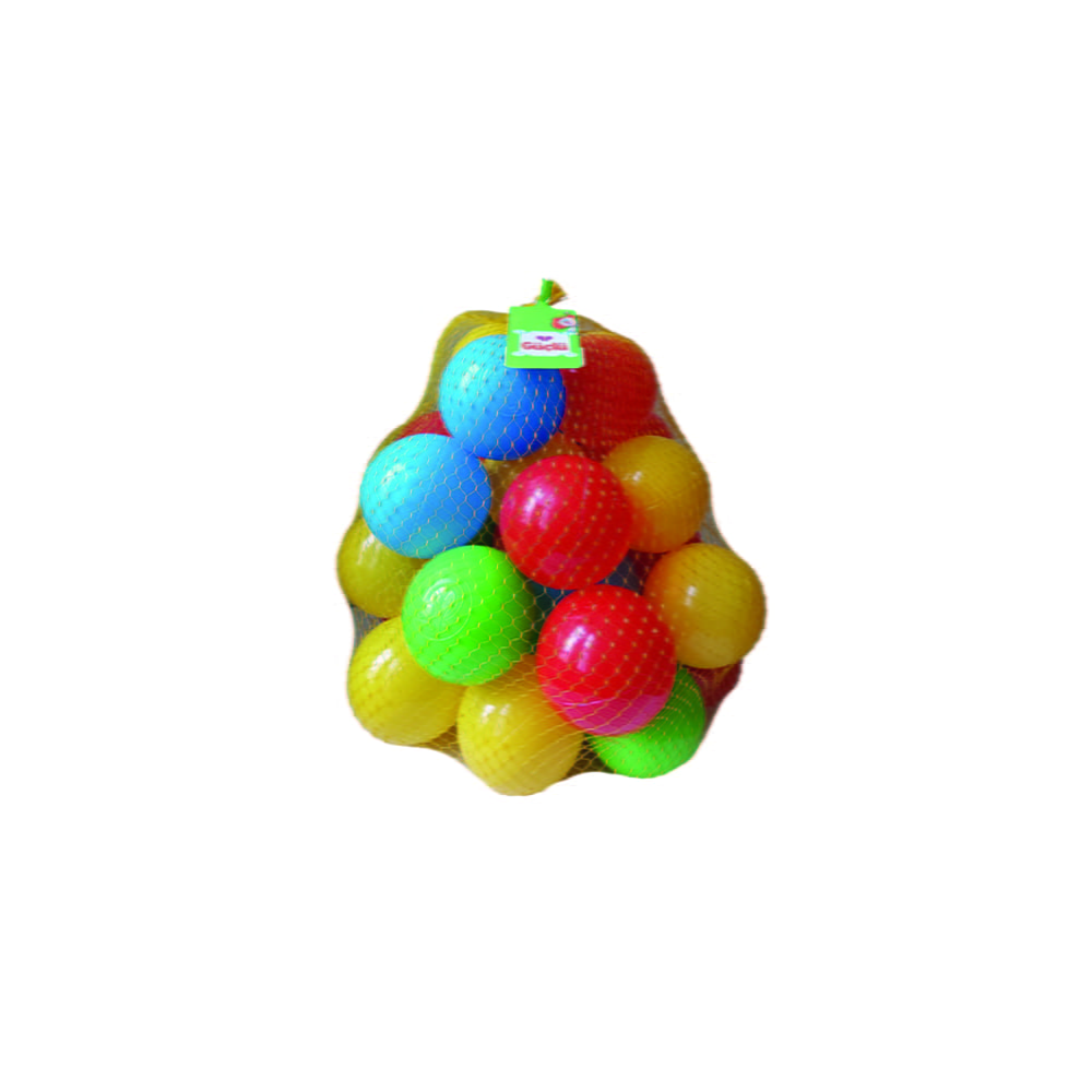 Set 30 Bile de Joaca 7cm Multicolor | Guclu Toys