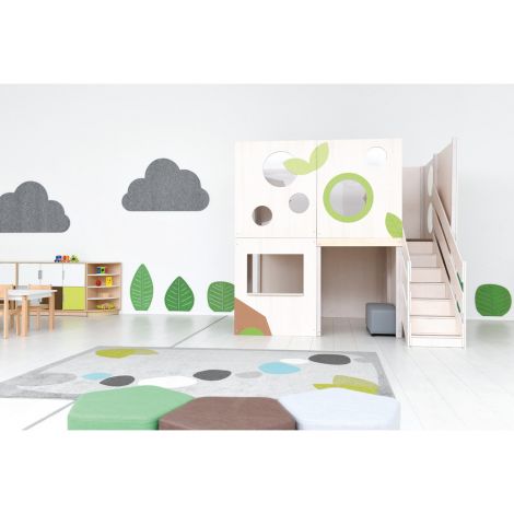ECO Nor Gri Moje Bambino | Decor Perete Reciclat - imagine 7