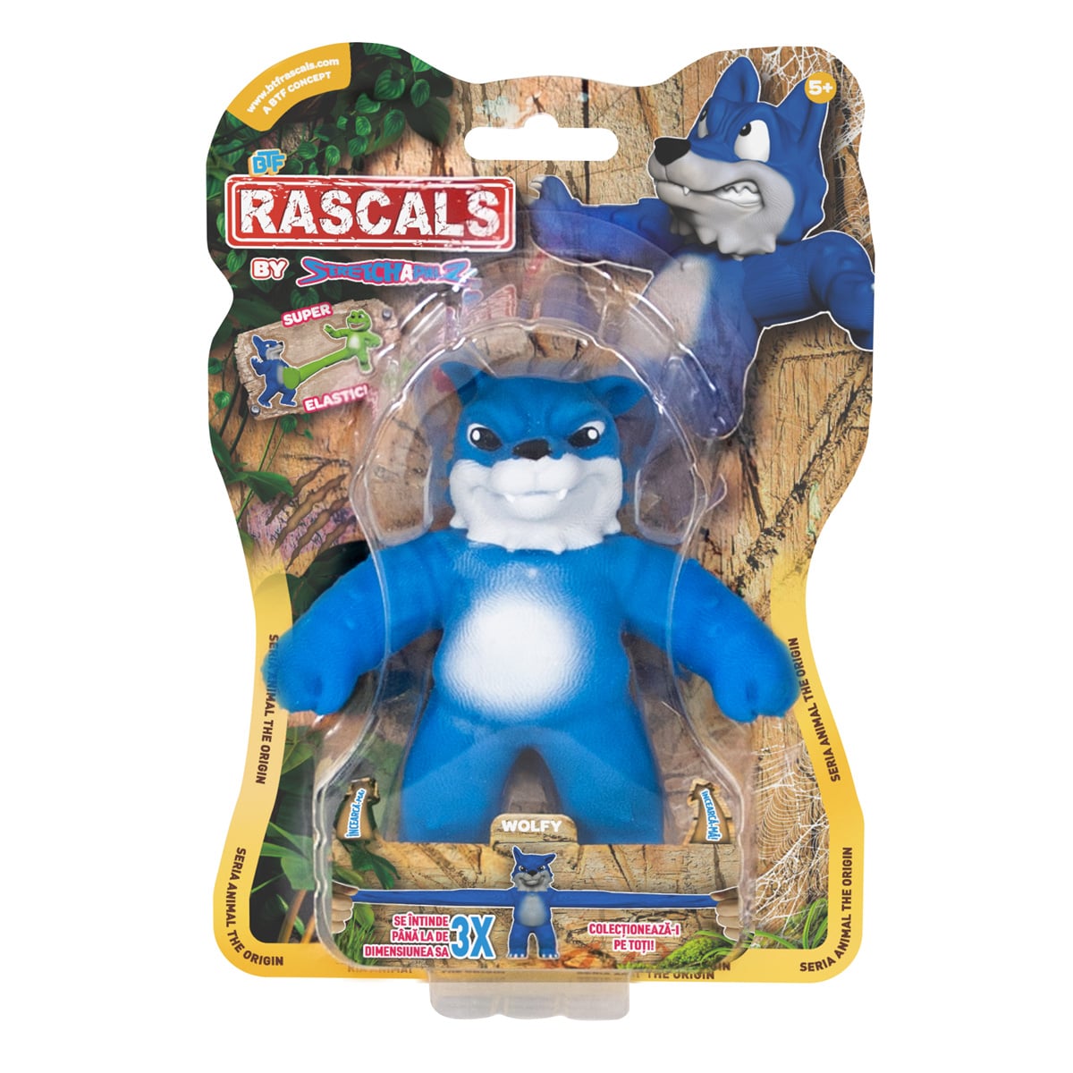 Figurina Rascals Wolfy - Se Intinde, 11 cm
