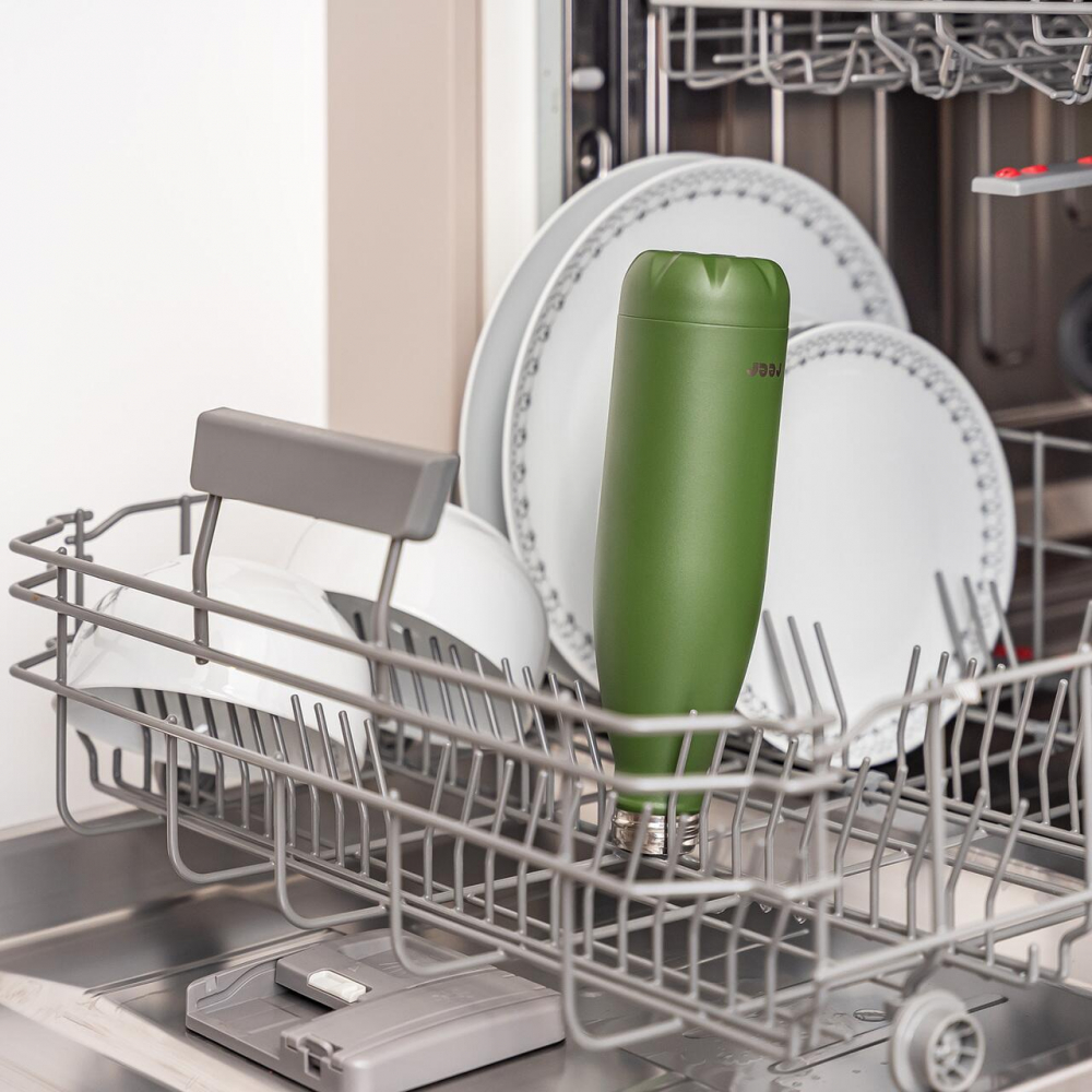 Sticlă Termică Reer 500ml Verde Inox - imagine 2