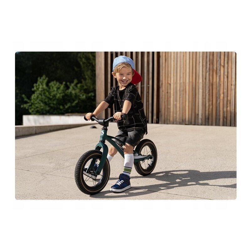 Bicicleta Lionelo Bart Air Green Forest, 12 inch - imagine 5